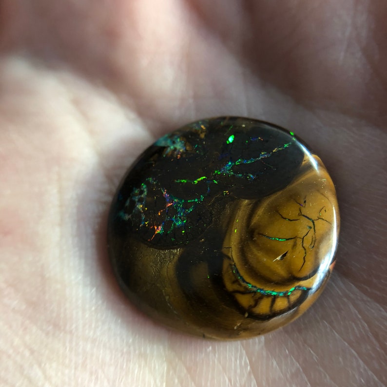 Natural Australian Koroit boulder opal