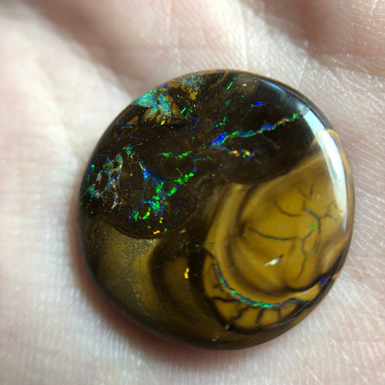 Natural Australian Koroit boulder opal