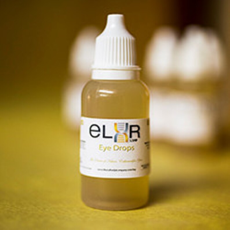 Elxr EYE DROPS 20ml With Cider Vinegar & Manuka Honey Etsy