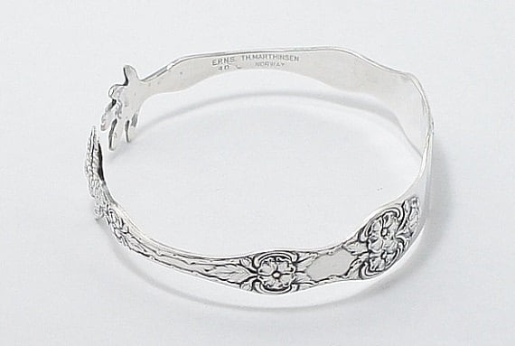 Fork Bracelet Silverware Jewelry Dragon Claws Sugar Tongs Fork Bracelet Silverware Jewelry Dragon Claws Sugar Tongs
