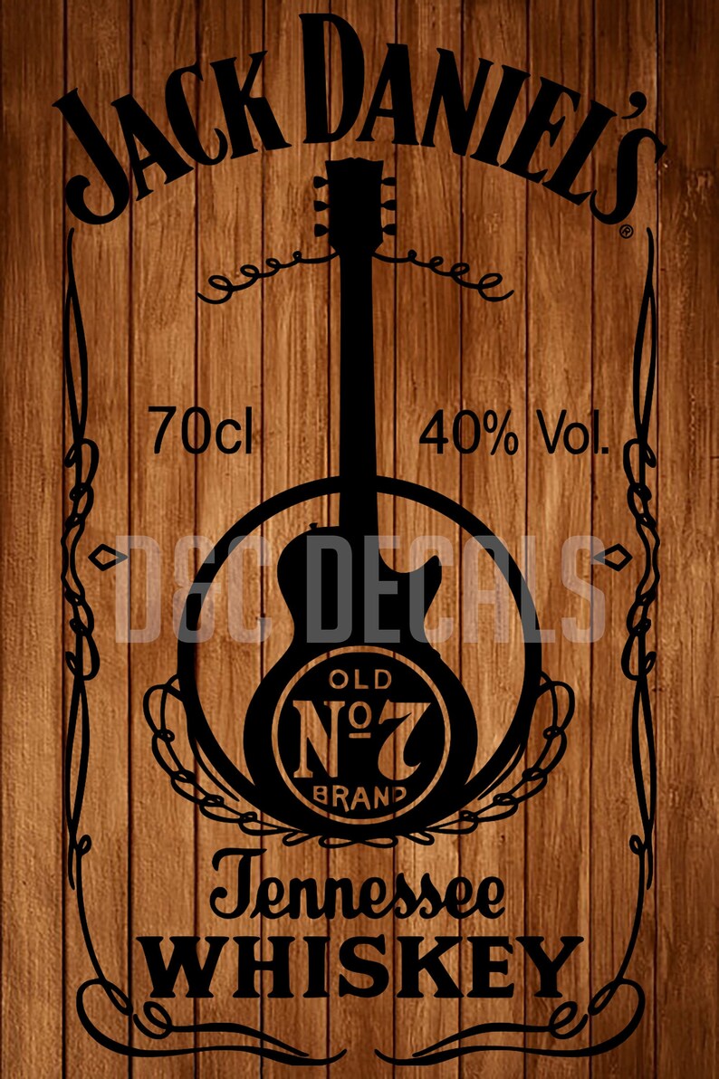 Jack Daniels Png Svg T-shirt Decal Whisky JD Svg PNG | Etsy