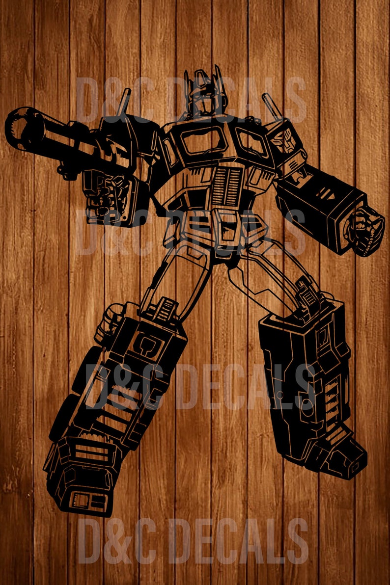 Download PNG Svg File Transformers Svg G1 Stencil Decal Optimus | Etsy