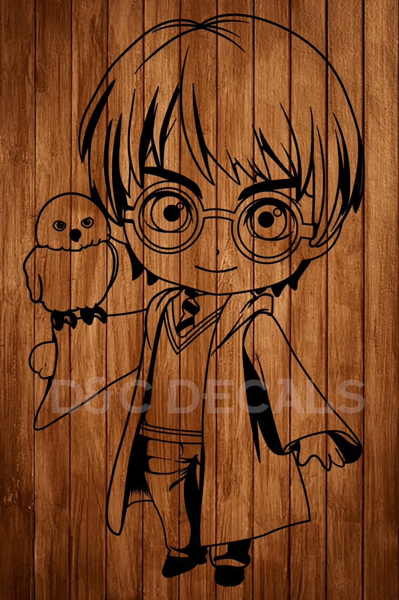 PNG Svg File Harry Potter Characters Svg Cartoon | Etsy