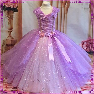 Rapunzel Inspired Princess Tutu Dress - Etsy