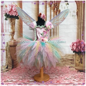 Spring Fairy Tutu Dress - wings not available
