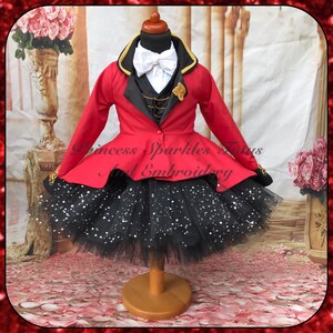 Ringmaster jacket, waistcoat and bow tie