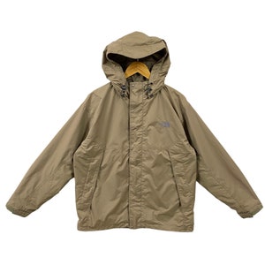 Vintage The North Face Jacket SAMPLE The North Face Windbreaker Mountain Rain Jacket The North Face Stow Pocket The North Face Logo Brown L