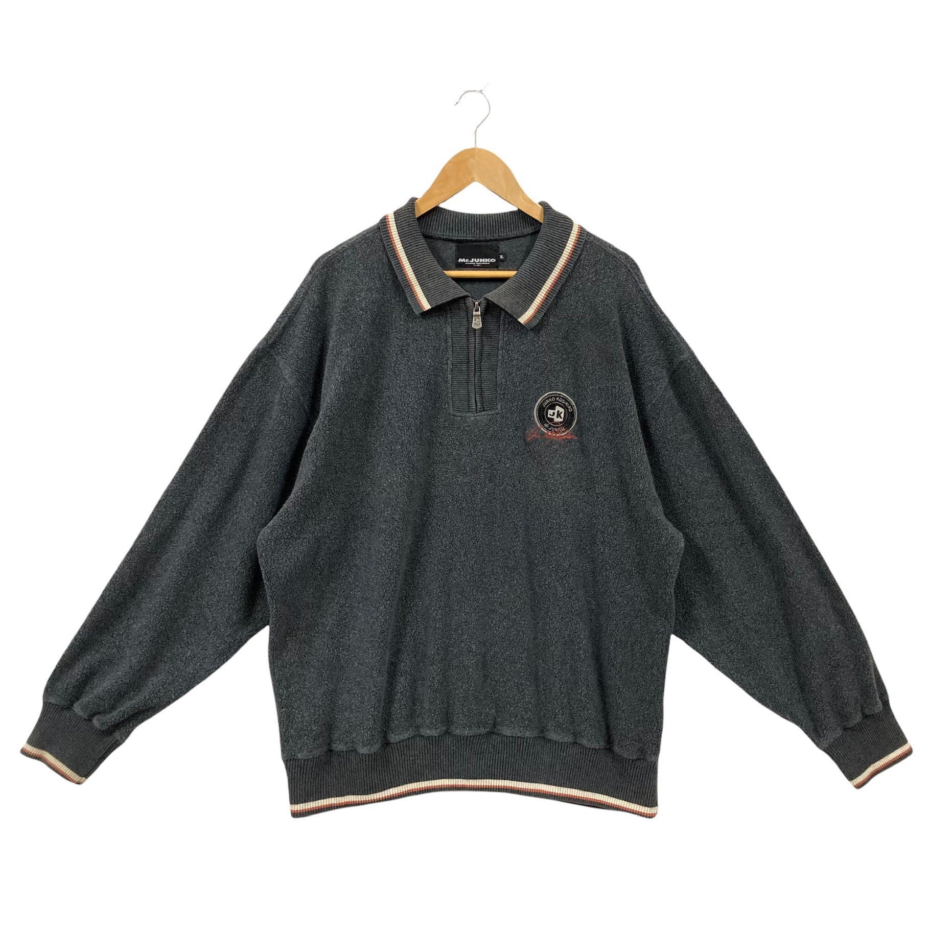 60s VINTAGE SWEATSHIRT HALF ZIP グランジ 片爪 60s VINTAGE SWEATSHIRT HALF ZIP グランジ 片爪 highground_l-0425