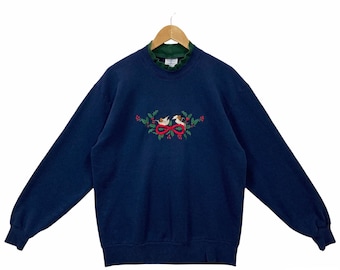 トップス 90s Boar's Head Brand crewneck sweat Thrashed Vintage 90s Boar's Head Sweater Wild Boar's Head
