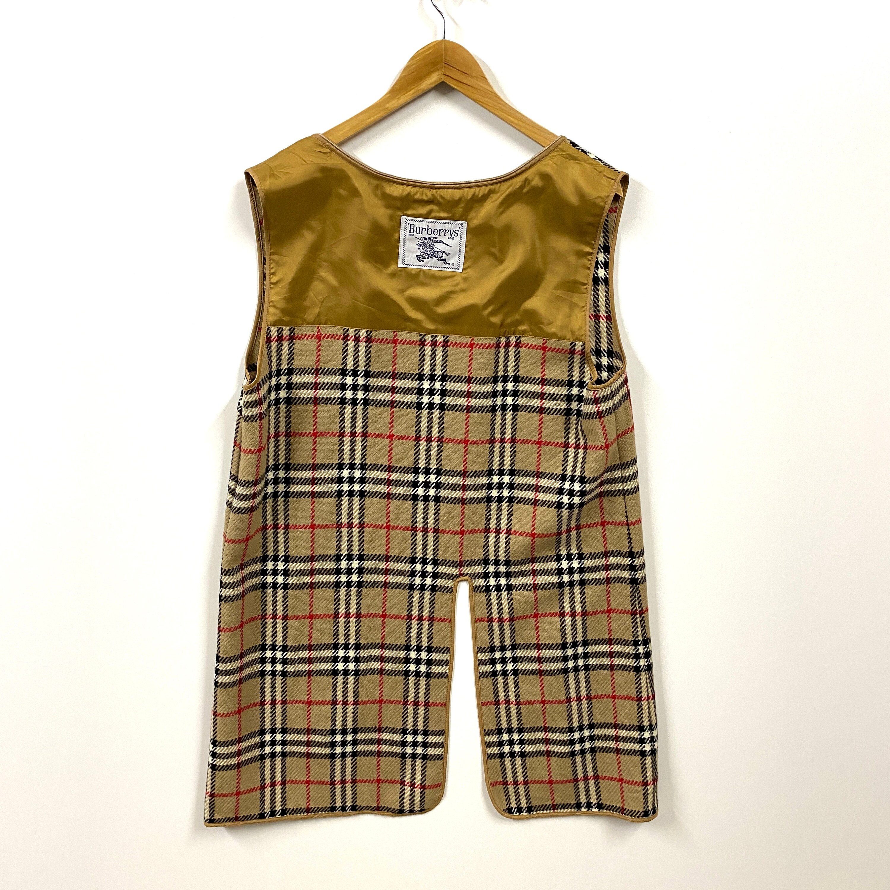 Buy Vintage 90s Burberry Nova Check Liner Vest for Burberry Trench