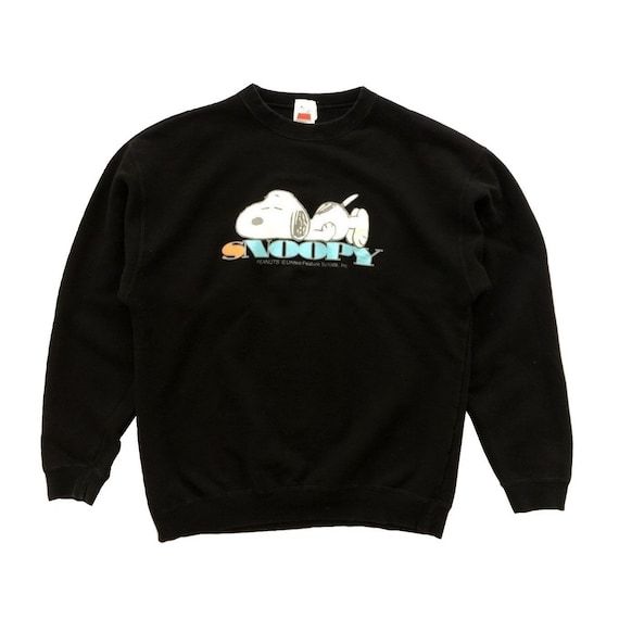Vintage 90s Peanuts Sweatshirt Peanuts Snoopy Crew