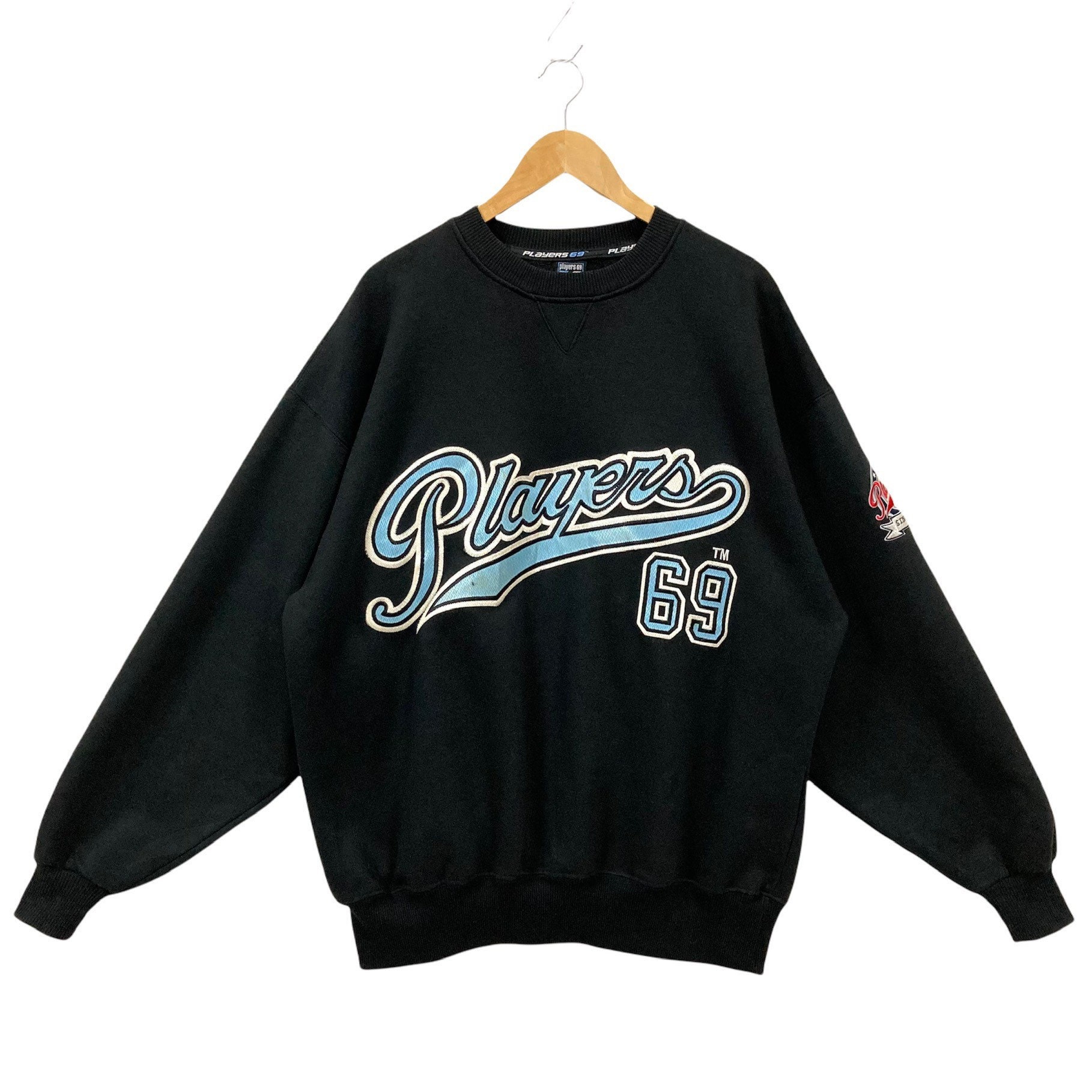 Y2K Vintage Players 69 Sweatshirt Players 69 Crewneck Pullover 90s 