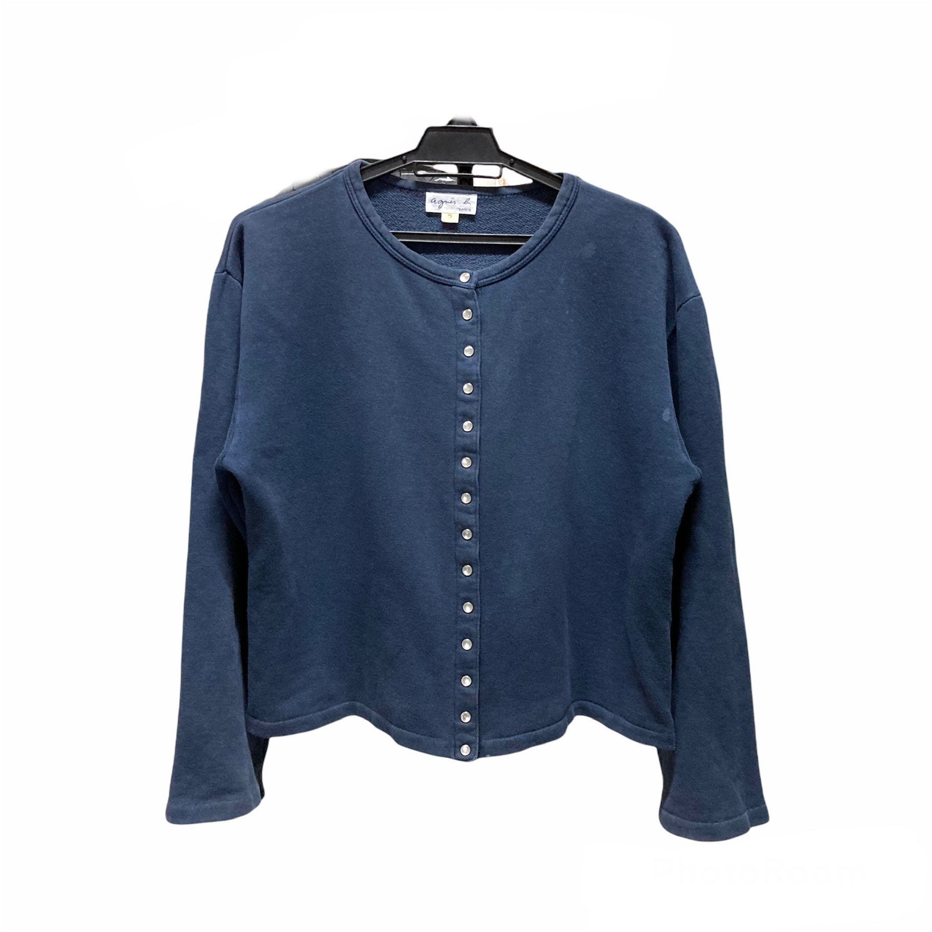 Sweatshirt Agnes B Cardigan Snap Button 