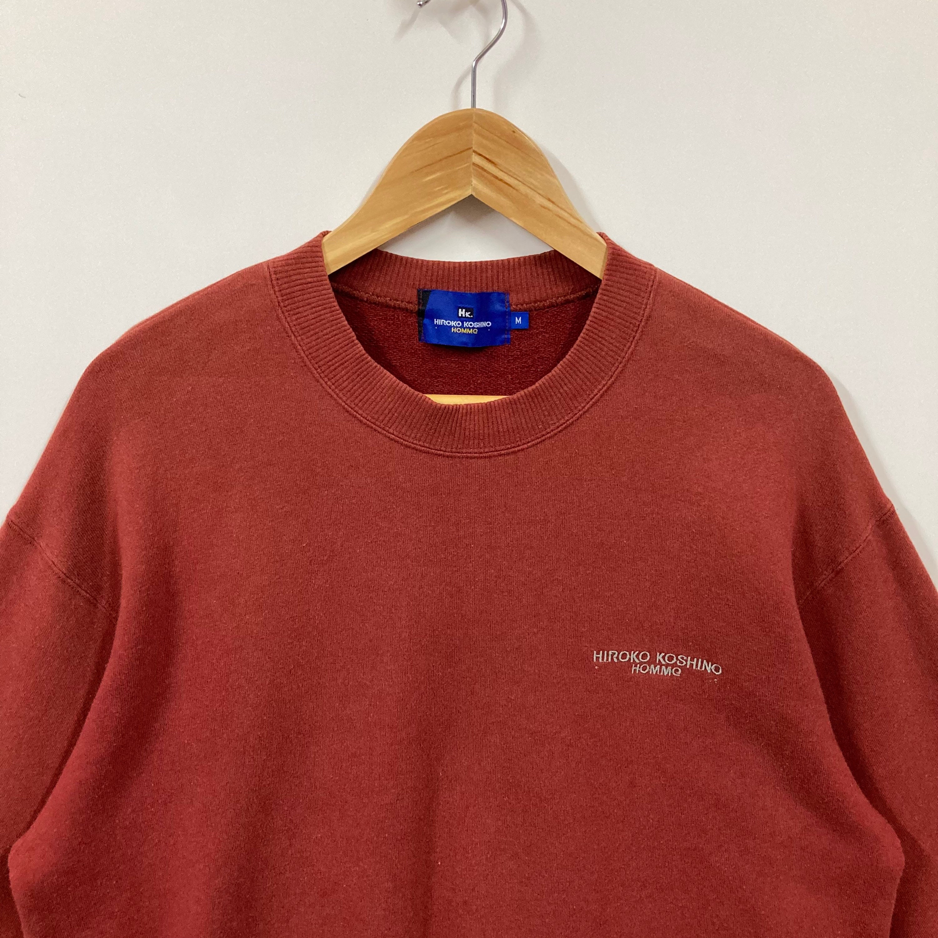 Vintage 90s Hiroko Koshino Homme Sweatshirt Koshino Sweater