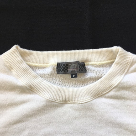 RARE Vintage Honda Grand Prix F1 Racing Team Sweatshirt Ayrton Senna Photographic Suzuka Japan Formula 1 Philosophy By Honda F1 Collection RARE Vintage Honda Grand Prix F1 Racing Team Sweatshirt Ayrton Senna Photographic Suzuka Japan Formula 1 Philosophy By Honda F1 Collection