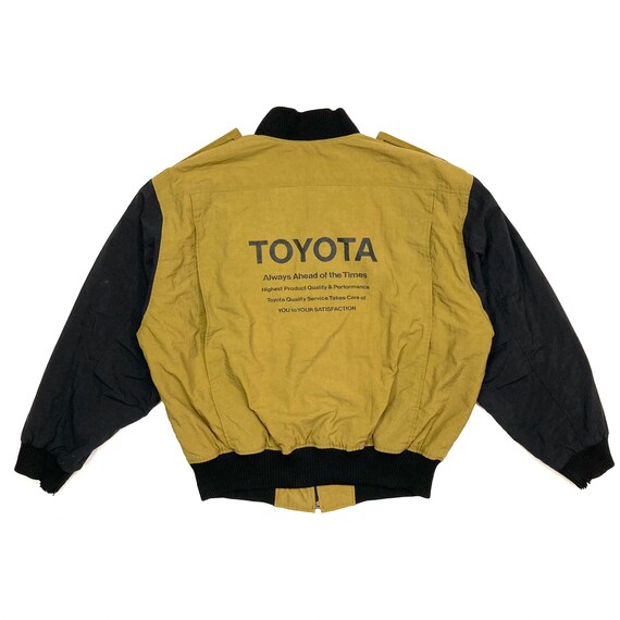 Distressed Vintage Toyota Bomber Jacket Motorsport