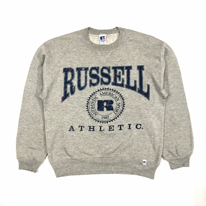 Vintage 90s Russell Athletic Sweatshirt Russell Athletic | Etsy