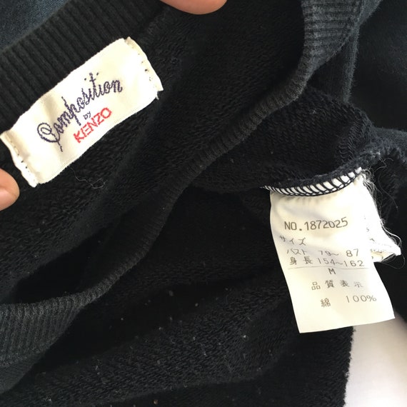 kenzo sweatshirt label