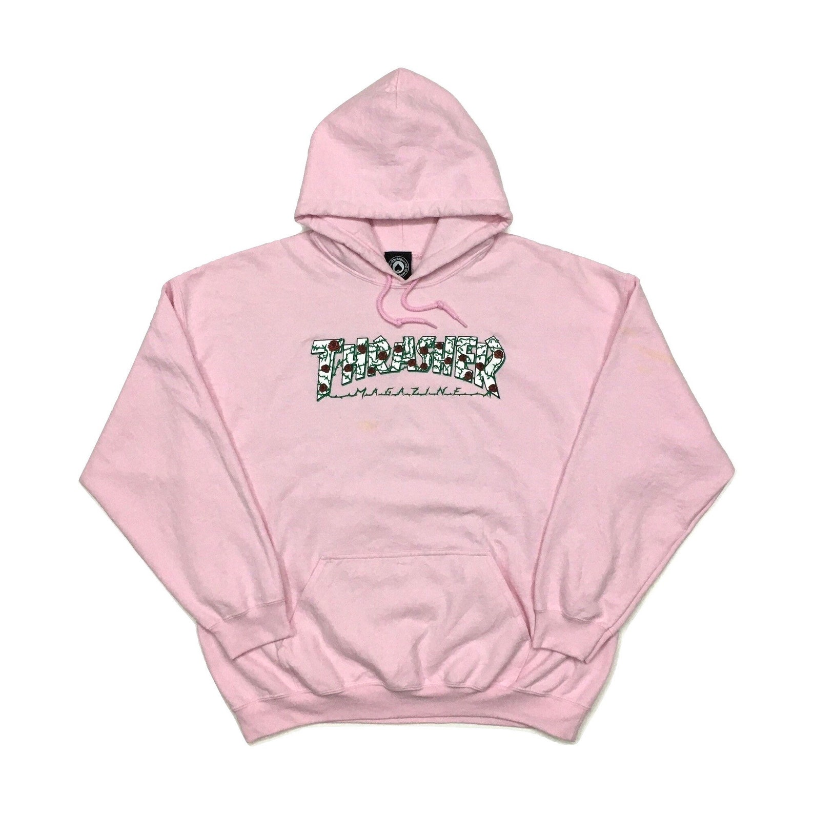 Trasher Roses Vintage Thrasher Rose Hoodie Thrasher Roses Pink Hoodie Thrasher ...