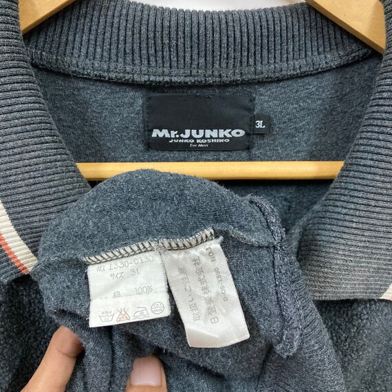 90s【Vintage】Mr.JUNKO/フリースタートルネック/希少 Y2K◎ Vintage Mr Junko Quarter Zip Fleece Sweater Mr Junko