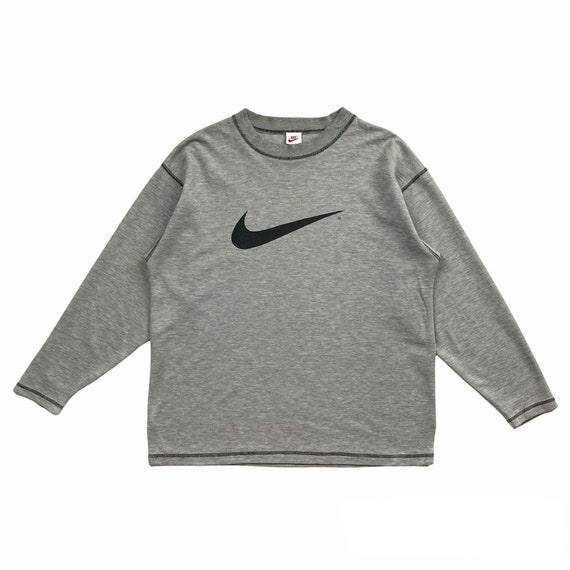 Vintage 90s Nike Sweatshirt Nike Crewneck Nike Swoosh Nike Sweater