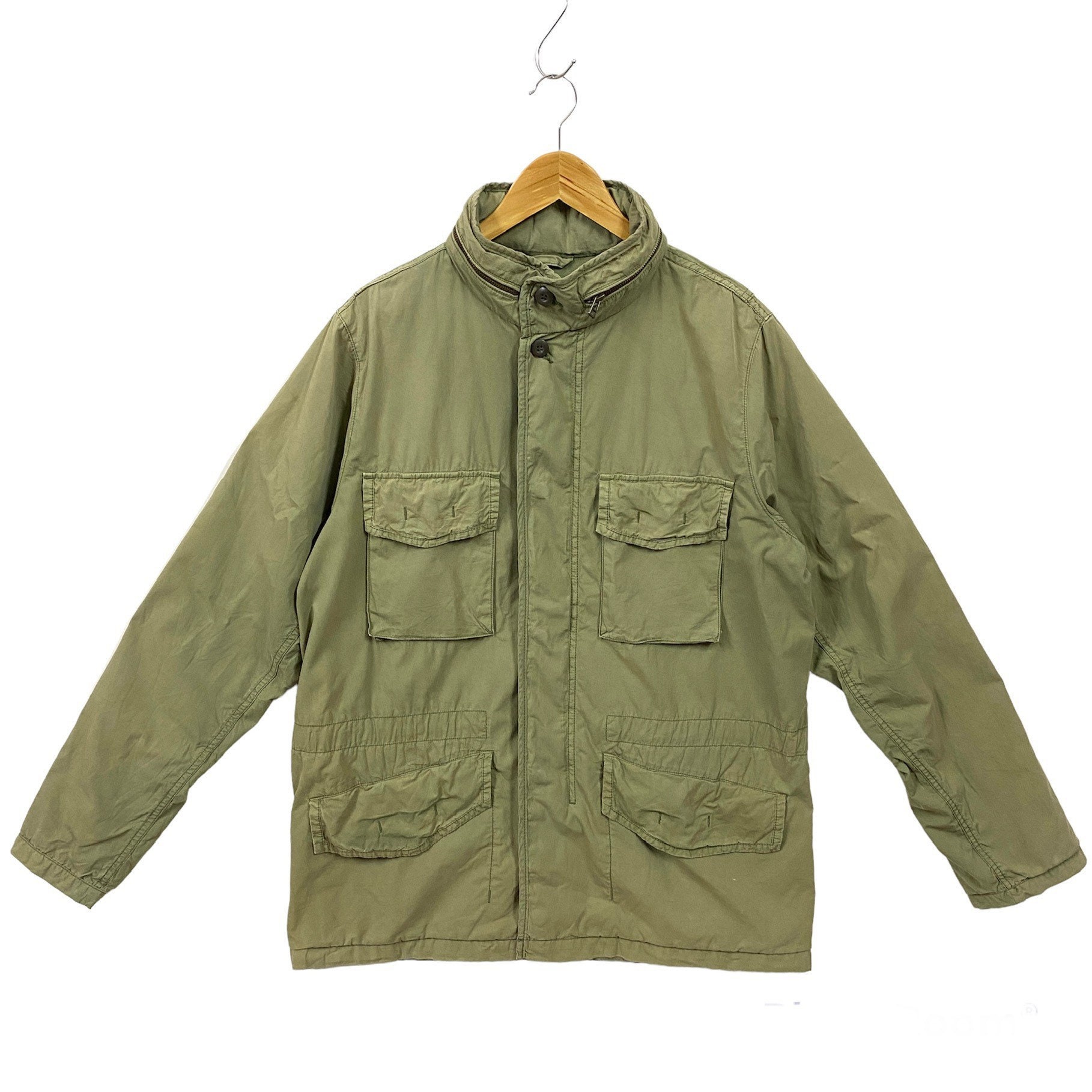 Vintage GAP Poplin Fatigue Jacket GAP Cargo Jacket M65 Military 