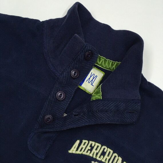 Vintage 90s Abercrombie Sweatshirt Abercrombie Cr… - image 4