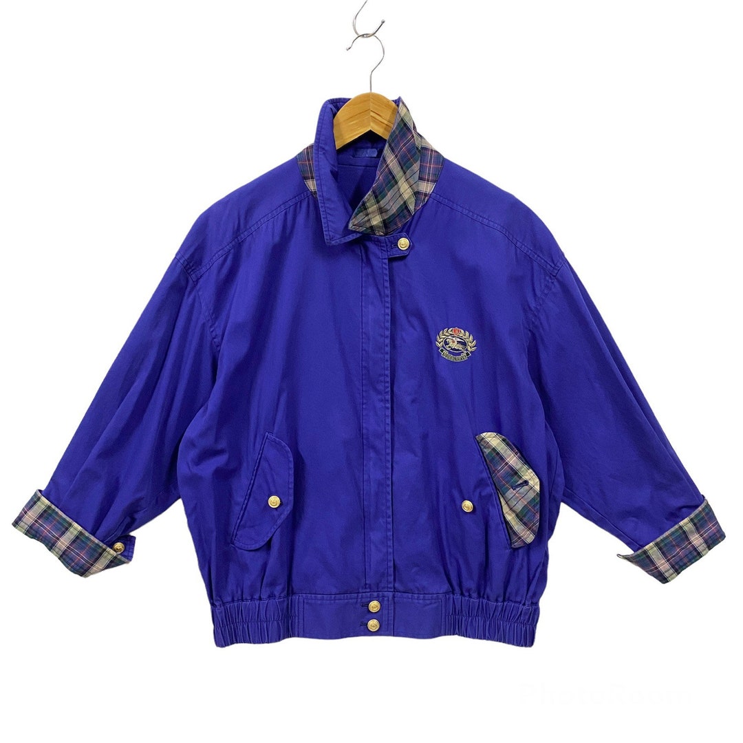 希少 90s BURBERRYS’ 2way harrington jacket Vintage 90s Burberry Harrington Jacket XXL – Freshmans Archive