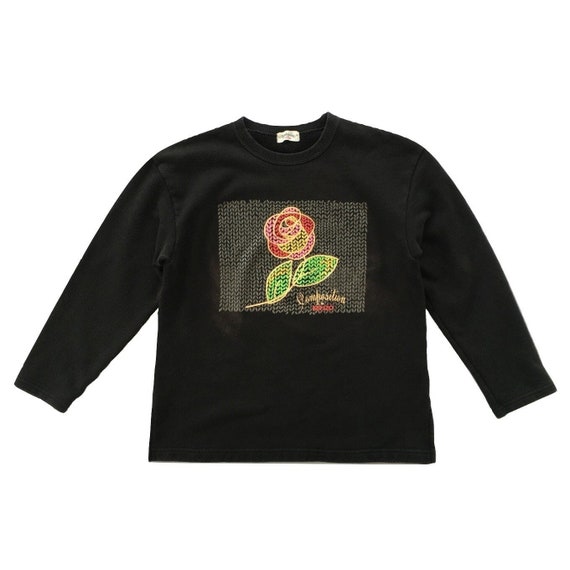 kenzo rose sweatshirt