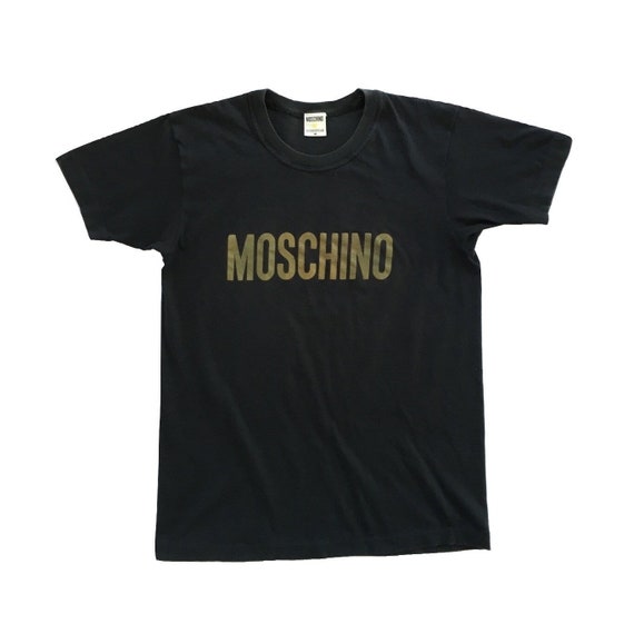 Vintage 90s Moschino T-Shirt Moschino Tee Shirt Mo