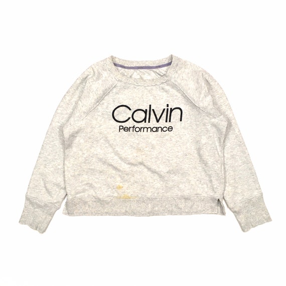 Calvin Sudadera Calvin Klein Performance Crewneck - Etsy México