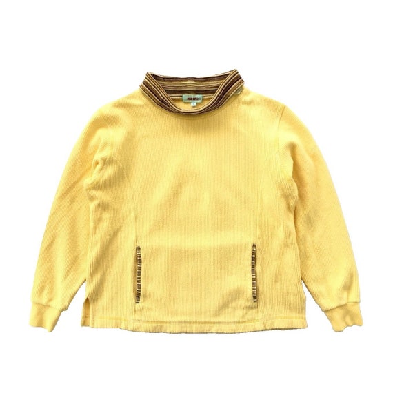kenzo sweatshirt yellow