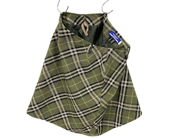 Vintage Burberry Nova Check Skirt Burberry Mini Skirt Burberry