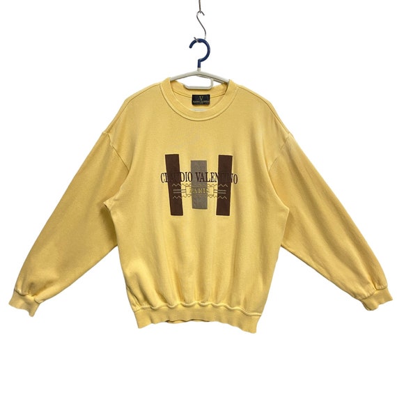 Vintage Claudio Valentino Crewneck Sweatshirt Claudio Valentino 