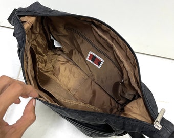 バッグ 90s HIROKO KOSHINO Multi Pocket Belt Bag Vintage Hiroko Koshino Sports Sling Bag Japanese Designer