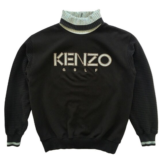 Vintage Kenzo Sweatshirt Turtleneck Kenzo Golf Kenzo … - Gem