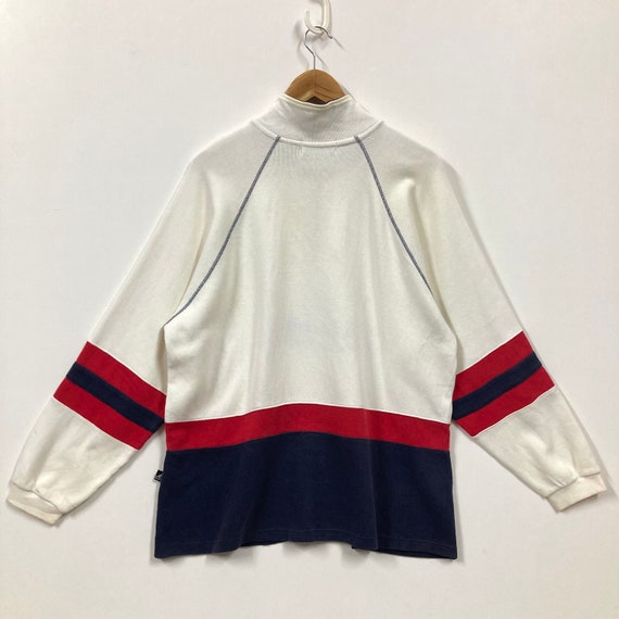 Vintage 90s Kangol Quarter Zip Pullover Sweatshir… - image 9