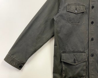 BRITISH WORK JACKET 60s 70s vintage ユーロ Vintage 60s 70s European Work Jacket Stand Collar Workwear