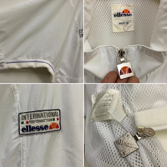 Vintage 90s Ellesse Windbreaker Jacket International Pro
