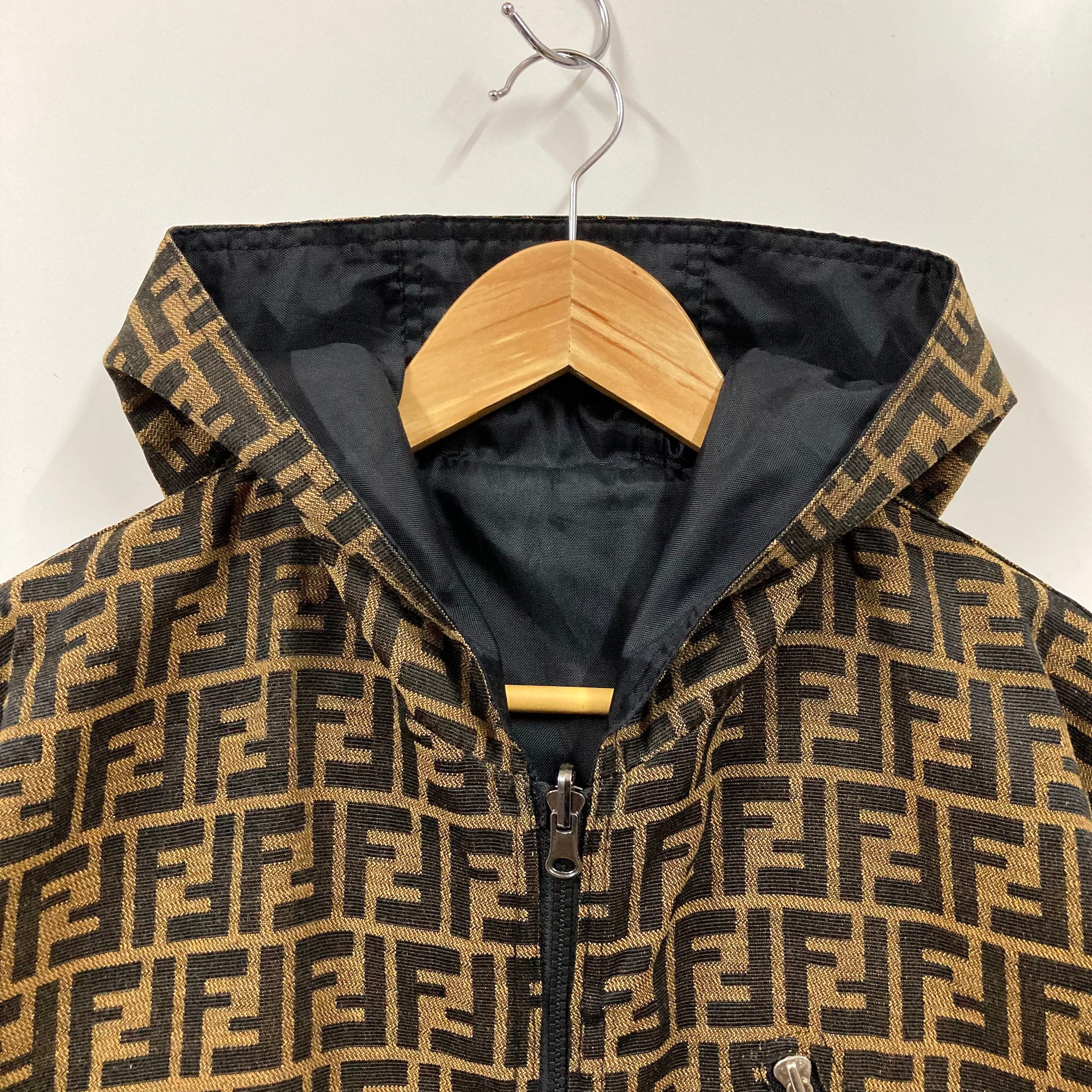 XS(SS)全てのチーミー様ご専用【FENDI】美品 Zucca Monogram Jacket 国交省東北地方整備局 チーミー様ご専用【FENDI】美品 Zucca Monogram Jacket テーラードジャケット