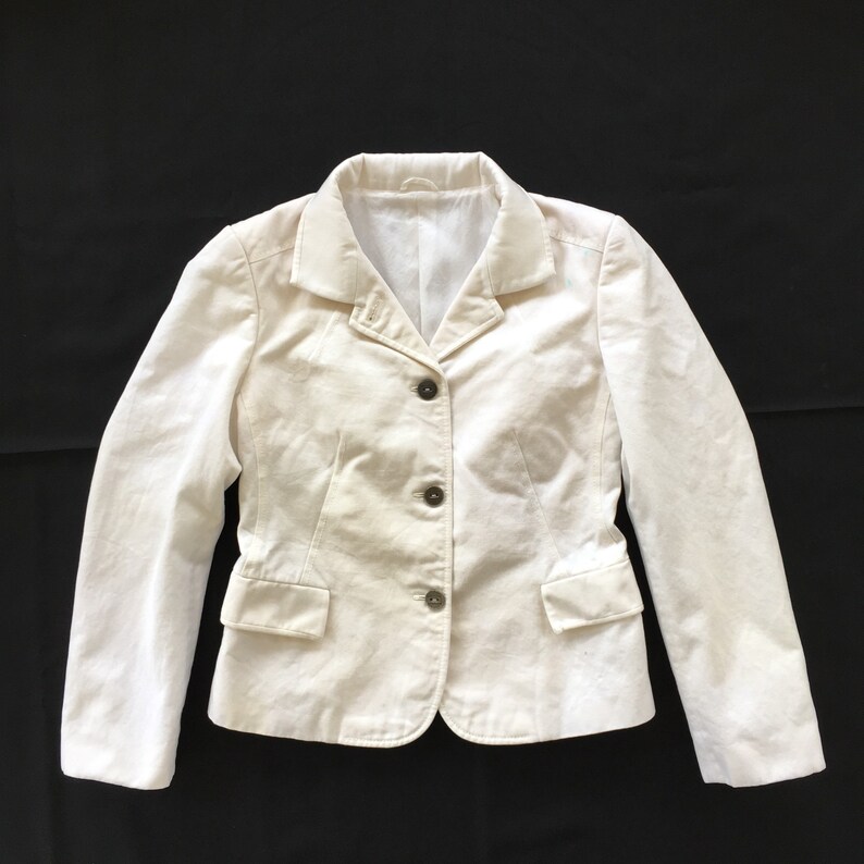 white burberry jacket womens