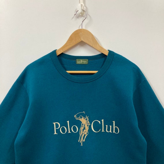 Vintage Polo Club Polo Club Crewneck Pullover - Etsy España