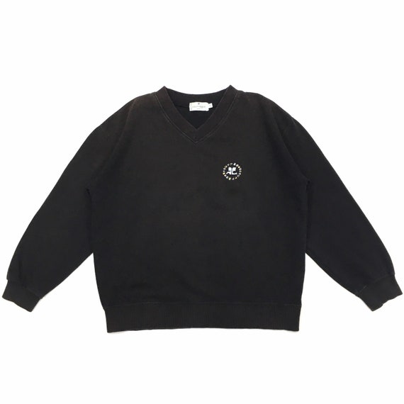 Vintage Courreges Sweatshirt Courreges V-Neck Desi
