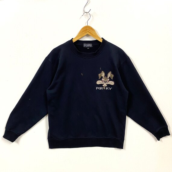 Vintage Purky Fashion Sweatshirt Purky Coyote Sweater
