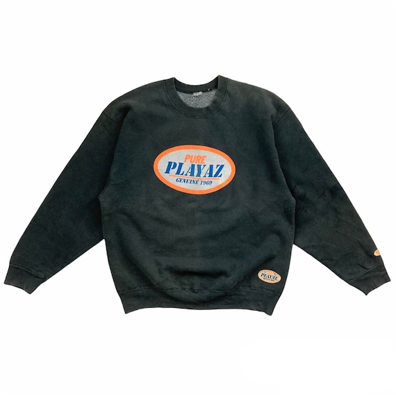 色あせたダメージ加工のヴィンテージ 90 年代 Pure Playaz