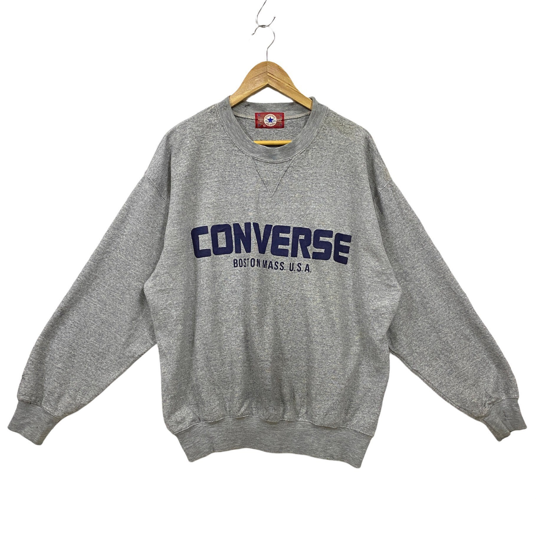 Converse crew neck sweatshirt sale