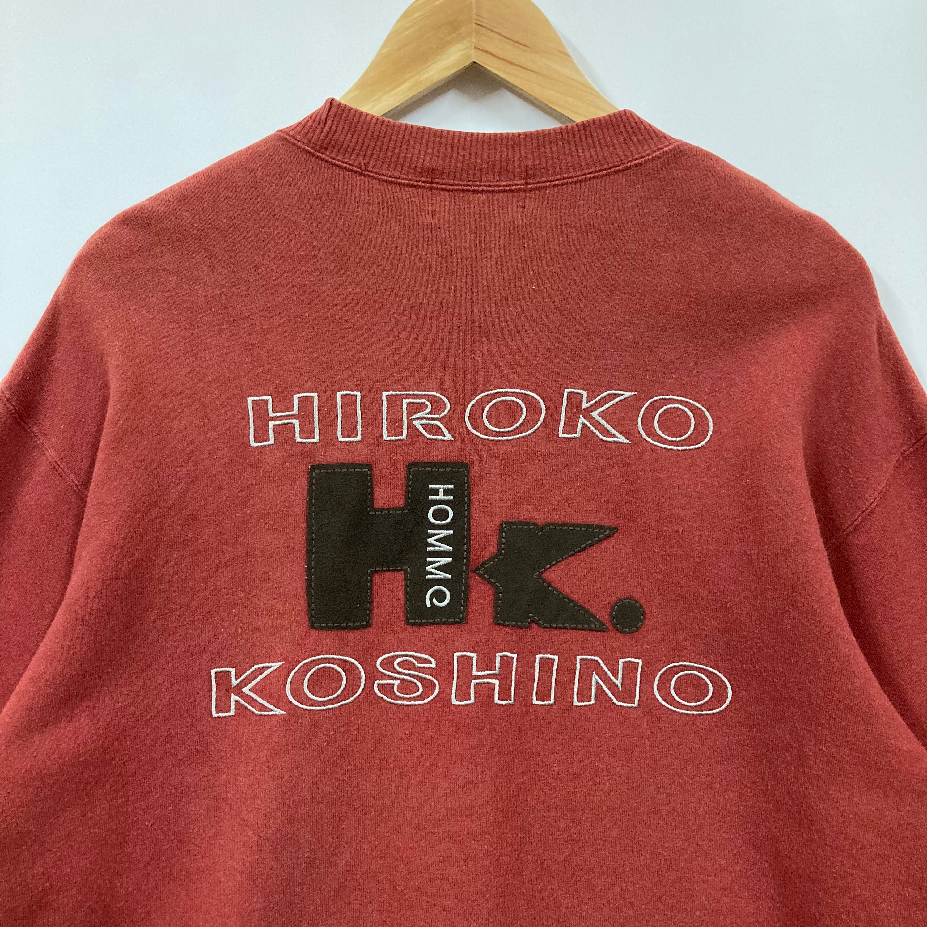Vintage 90s Hiroko Koshino Homme Sweatshirt Koshino Sweater