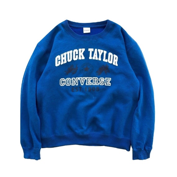 Vintage Converse Sweatshirt Converse Sweater Crewn