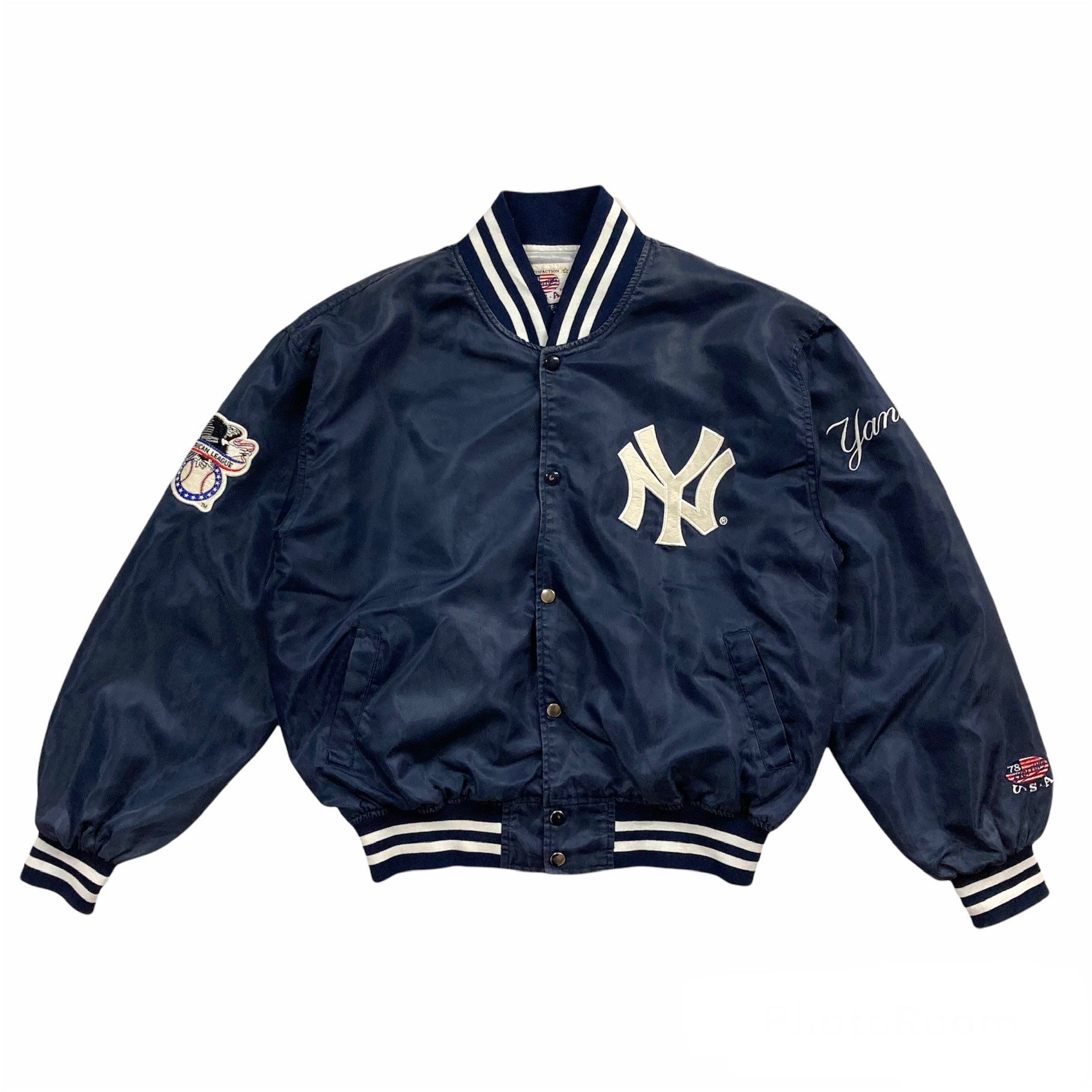 Vintage 90s New York Yankees Jacket Yankees Jacket Satin 