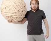 Chunky yarn. Super bulky yarns 100% Merino Wool. Huge skein of super chunky yarn. The thickest yarn on the market. Giant yarn by woolWow